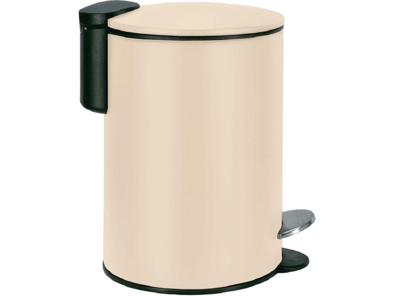 Kleine Wolke Treteimer Silence 3 l, Sandbeige Eimer