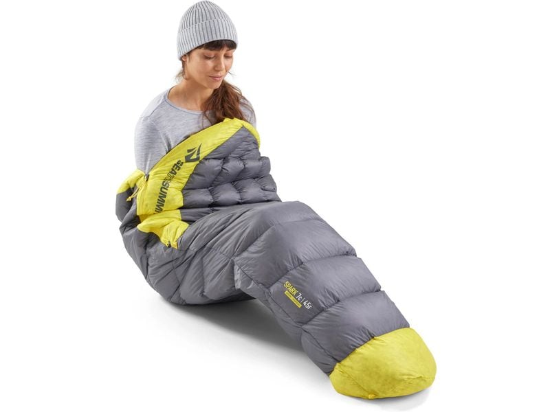 SEA TO SUMMIT Spark Women's -1C/30F R Polyester, Gelb/Grau Mumienschlafsack