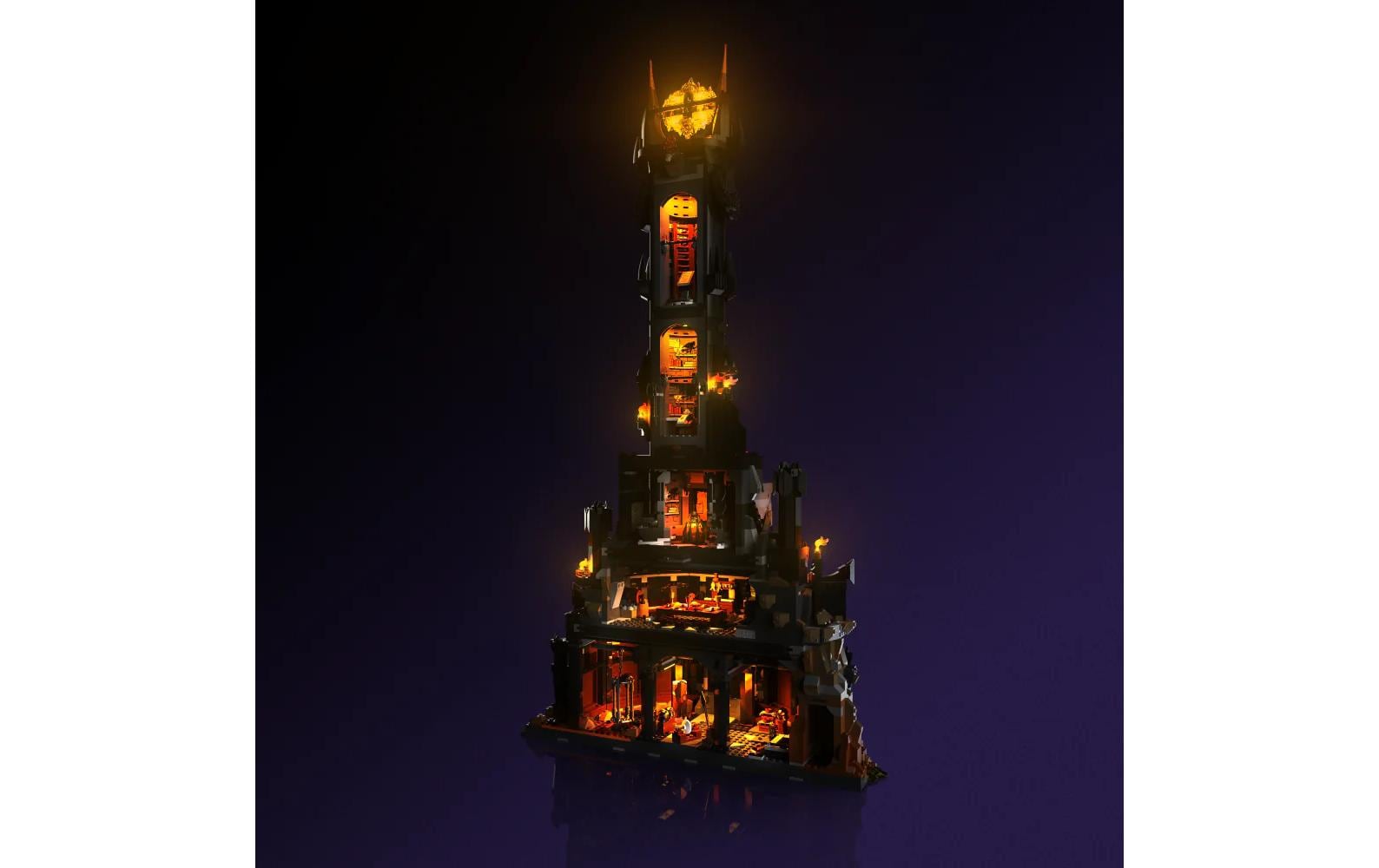 LED-Licht-Set für LEGO® LMB 2.0 für 10333 Herr der Ringe<br>Beleuchtungs-Kit