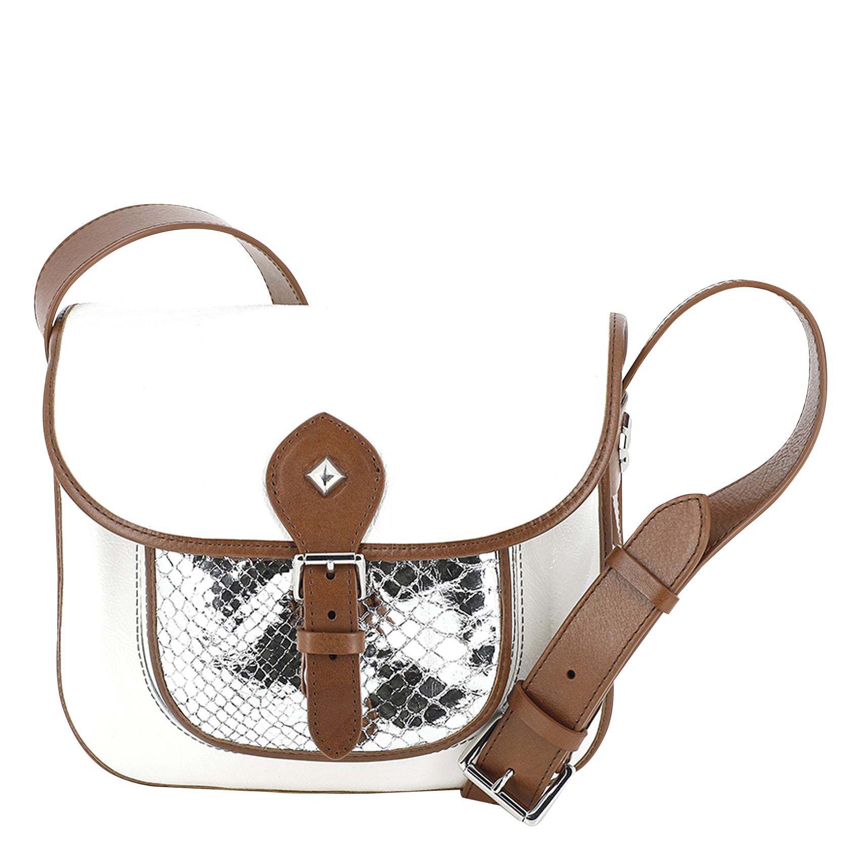 LE FLAV - Sac bandoulière en cuir | Multicolore