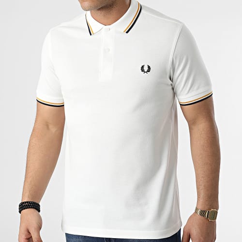 Polo Manches Courtes Twin Tipped M3600 Beige