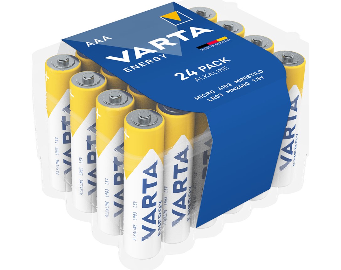 VARTA LR03\/AAA Energy Alkaline 24er MHD:31.12.29