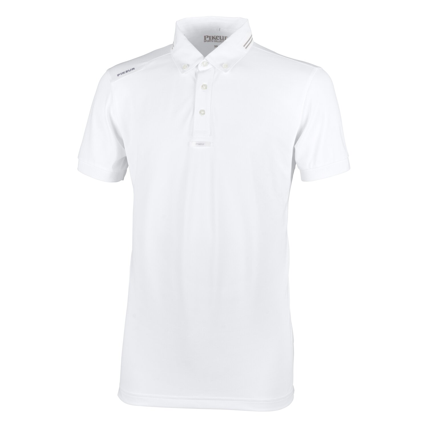 PIKEUR Herren-Turniershirt - white