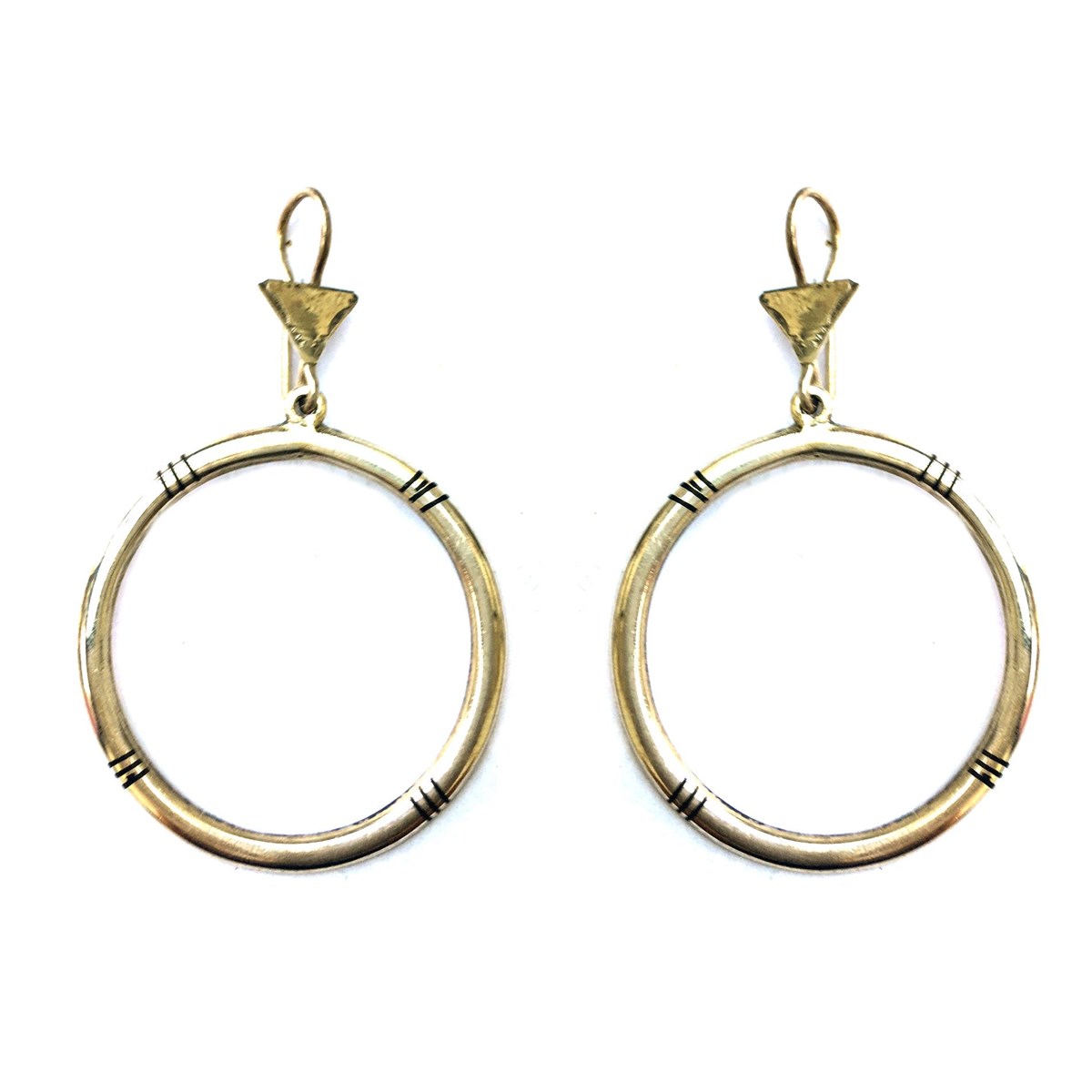 Boucles d'oreille touareg en argent