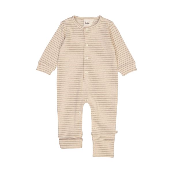 Feetje The Magic is in You Omslagvoet Boxpakje Met Streep – Mt. 50 – Taupe Melange