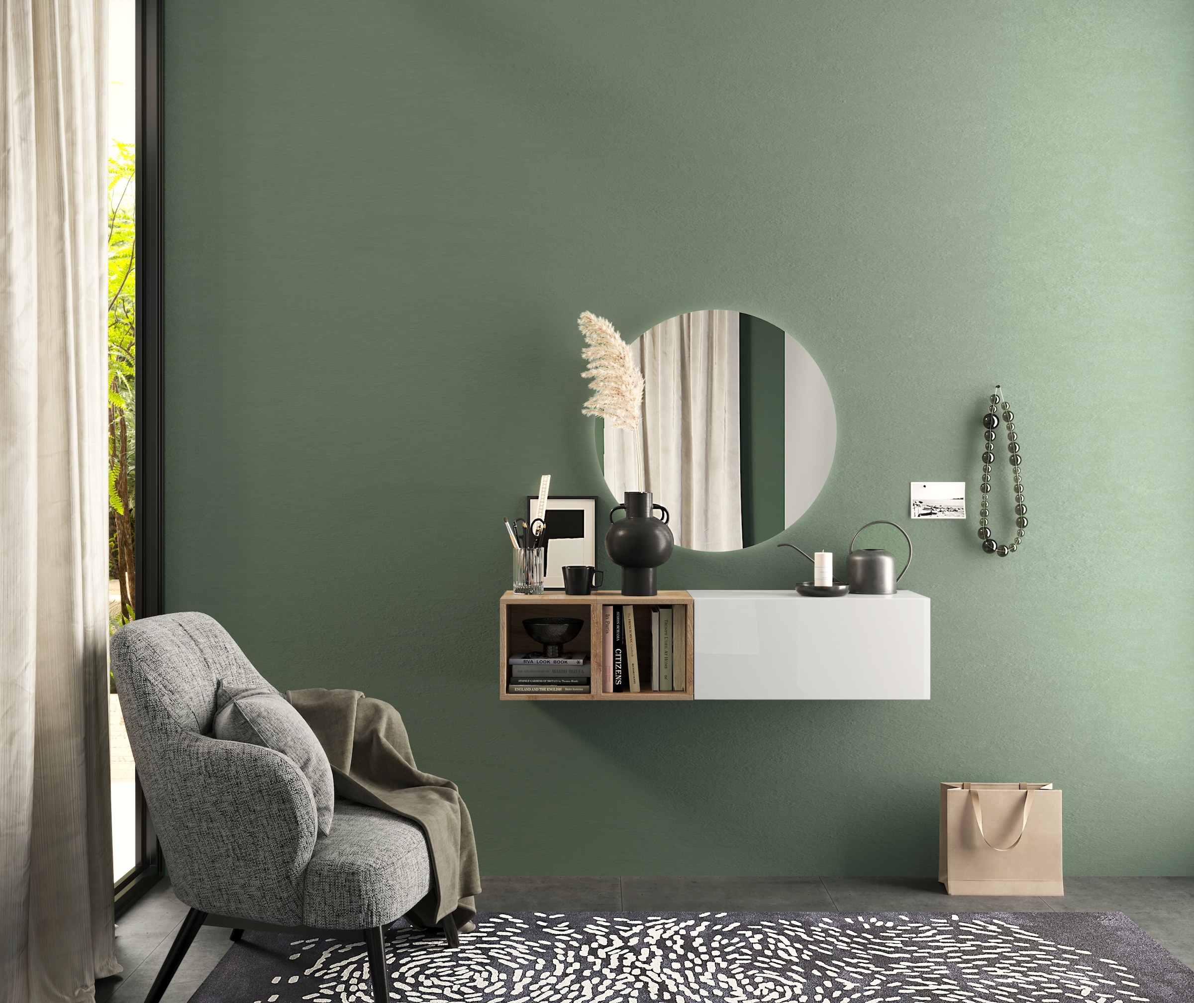 INOSIGN Garderoben-Set »Infinity, 3tlg. Breite 125 cm, Höhe variabel, moderne Garderobe« Spar-Set, 3 Stk. tlg.