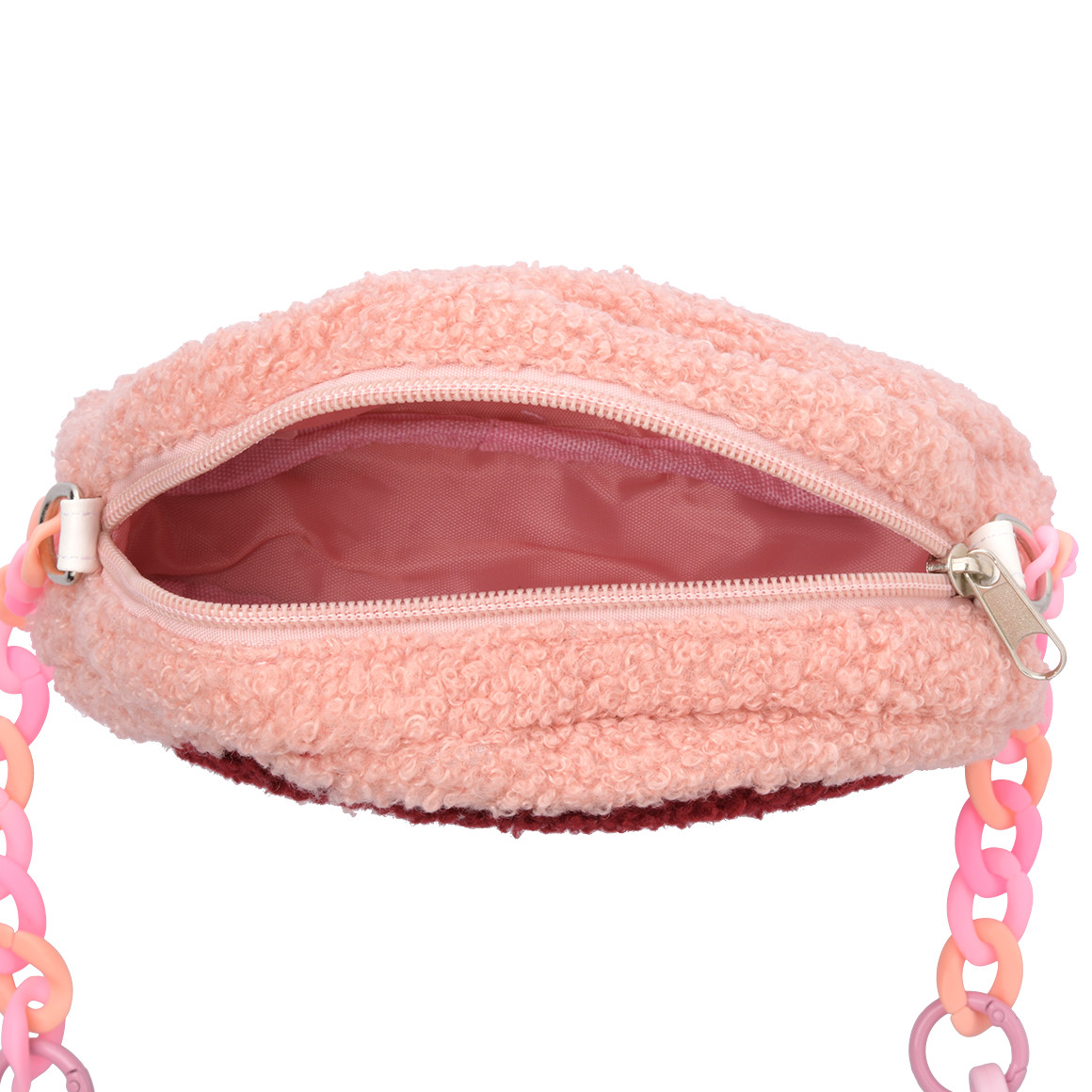 Topolino Mädchen Umhängetasche im Regenbogen-Look rosa