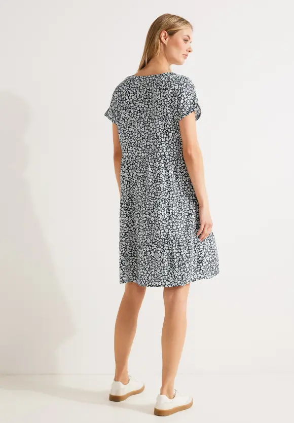 Tunikakleid mit Print - cool vintage green