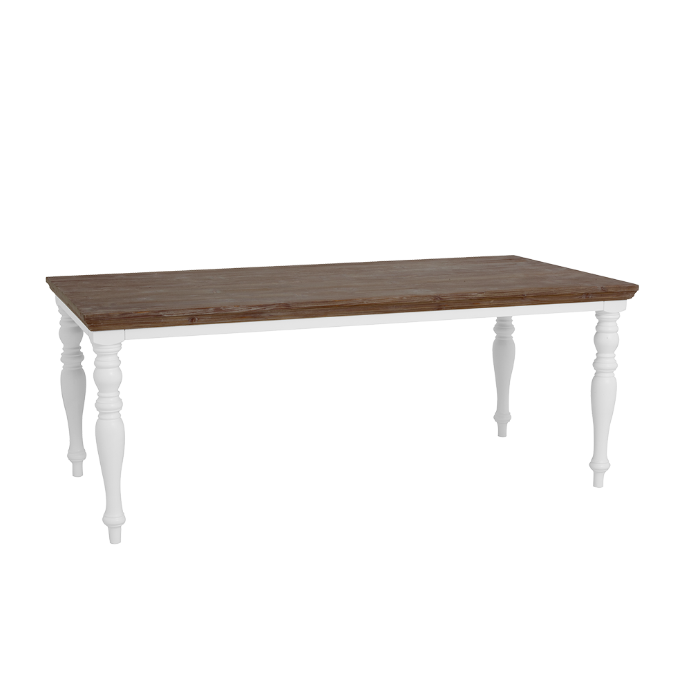Eettafel Fleur 240 (ronde poot)