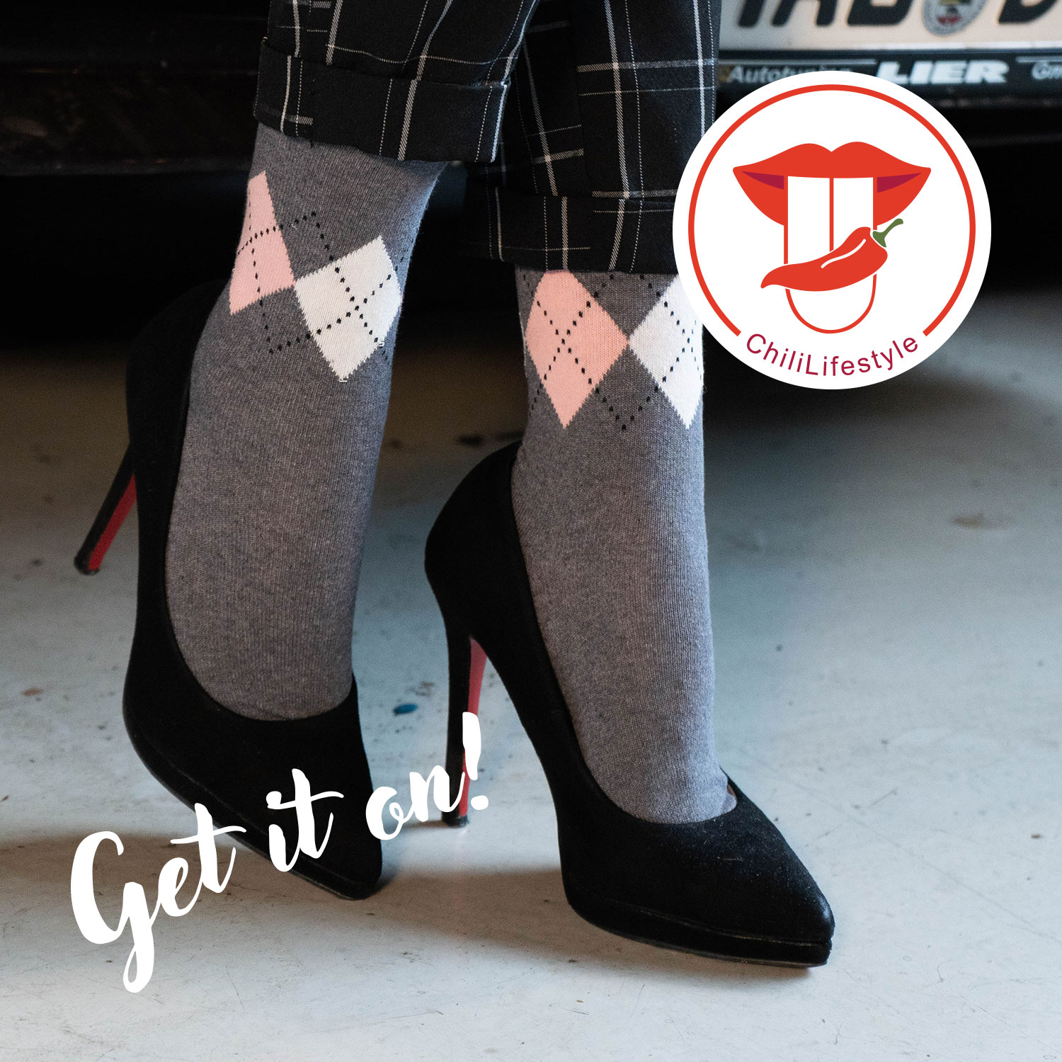 Chili Lifestyle Damen Socken LADY DIAMOND Karo 10 Paar Baumwolle Weichbund