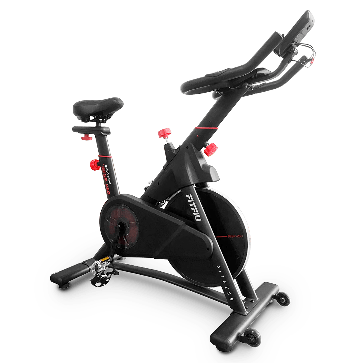 Bicicleta ergométrica ergonômica Fitfiu Besp-22 com inércia de 24 kg.