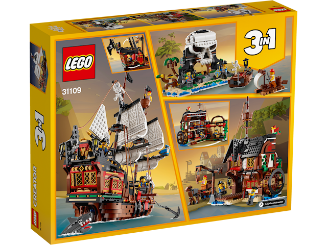 Sjørøverskute LEGO® Creator, (31109)