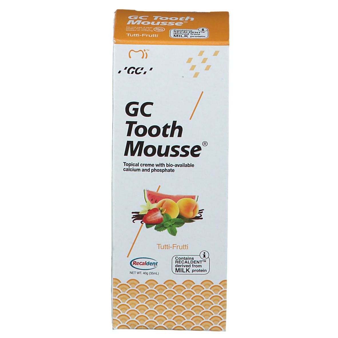 GC Tooth Mousse Zahnpasta Tutti Frutti