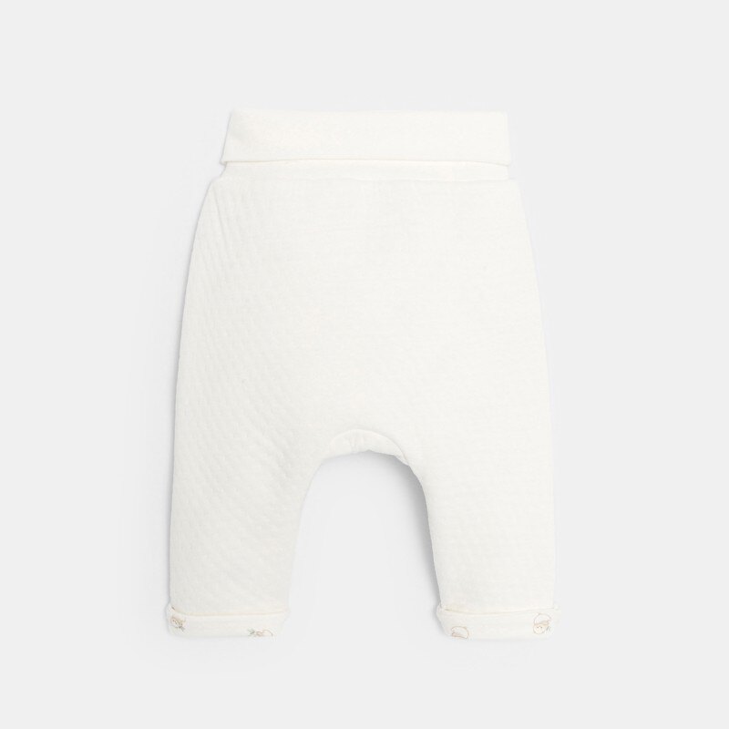 Veste matelassée et pantalon réversibles avec body blanc bébé mixte Blanc