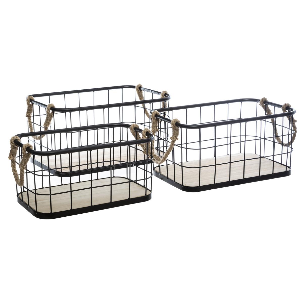 CAISSE CAGETTE LOFT D.34.5X23X18CM