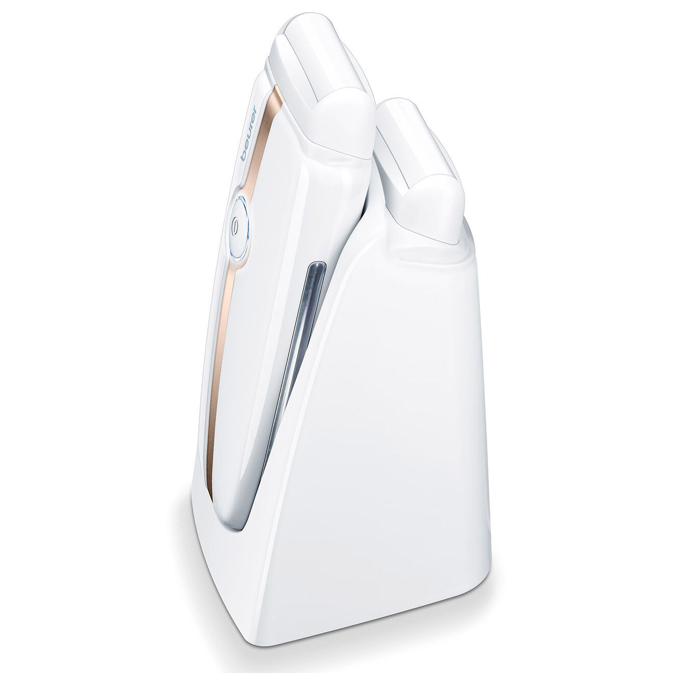 Beurer Épilateur à la cire chaude & 2 cartouches de cire HL 40 blanc/cuivré