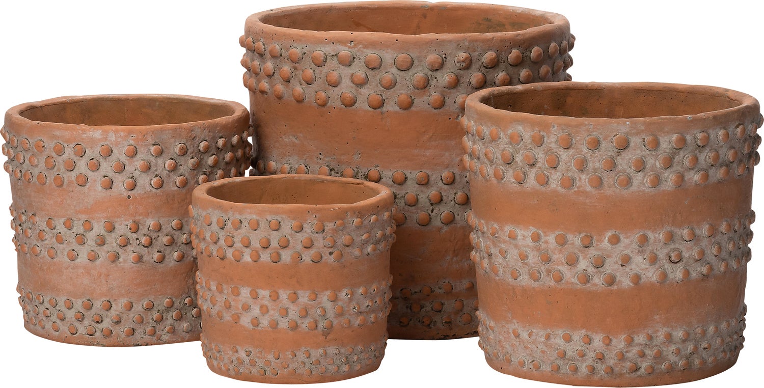 Intratuin bloempot Essa terracotta D 20 H 18 cm