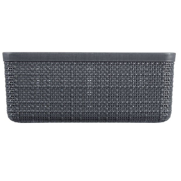 Curver Jute Mandje - S 5L - Donkergrijs