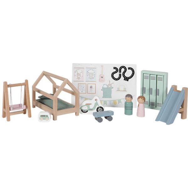 Little Dutch Quarto Infantil Para A Casa De Bonecas - 8713291444782