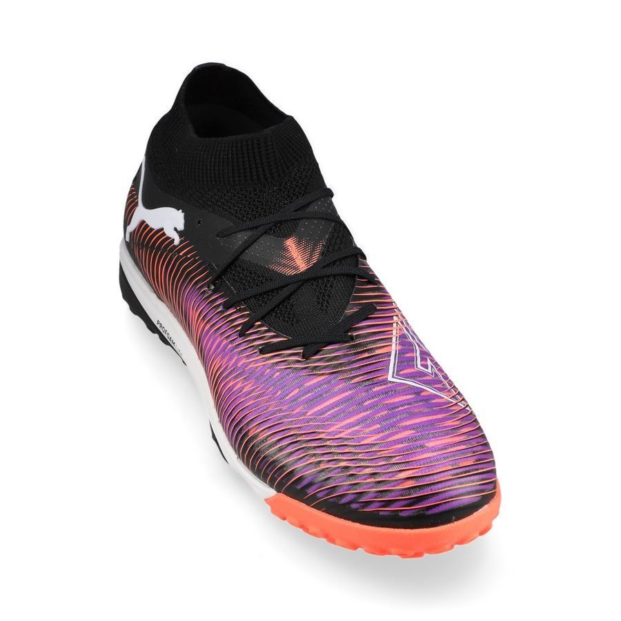 PUMA Future 8 Pro Cage TT Unlimited - Noir/Blanc/Glowing Red