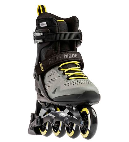 Rollerblade Rollschuhe - Macroblade - 80 ABT - Silber/Neongelb