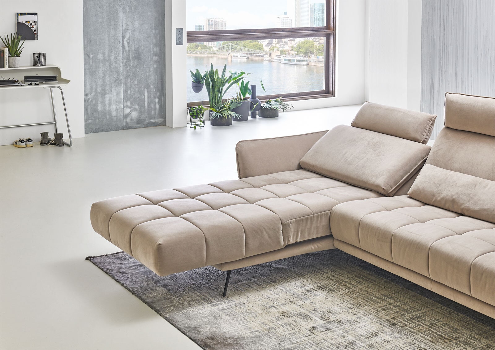 Garnitur Bondy 285x84x178 cm natur