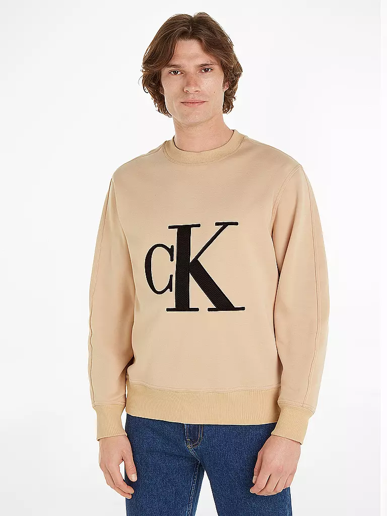CALVIN KLEIN JEANS Pullover beige