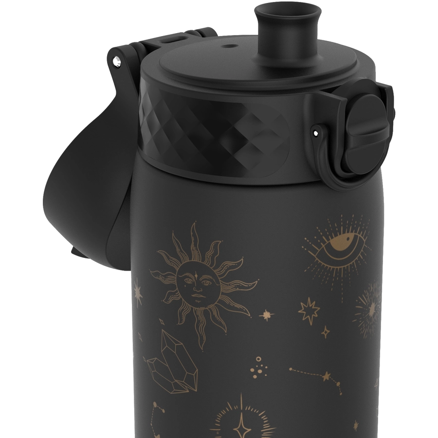 ion8 Trinkflasche auslaufsicher 500 ml Universum  schwarz