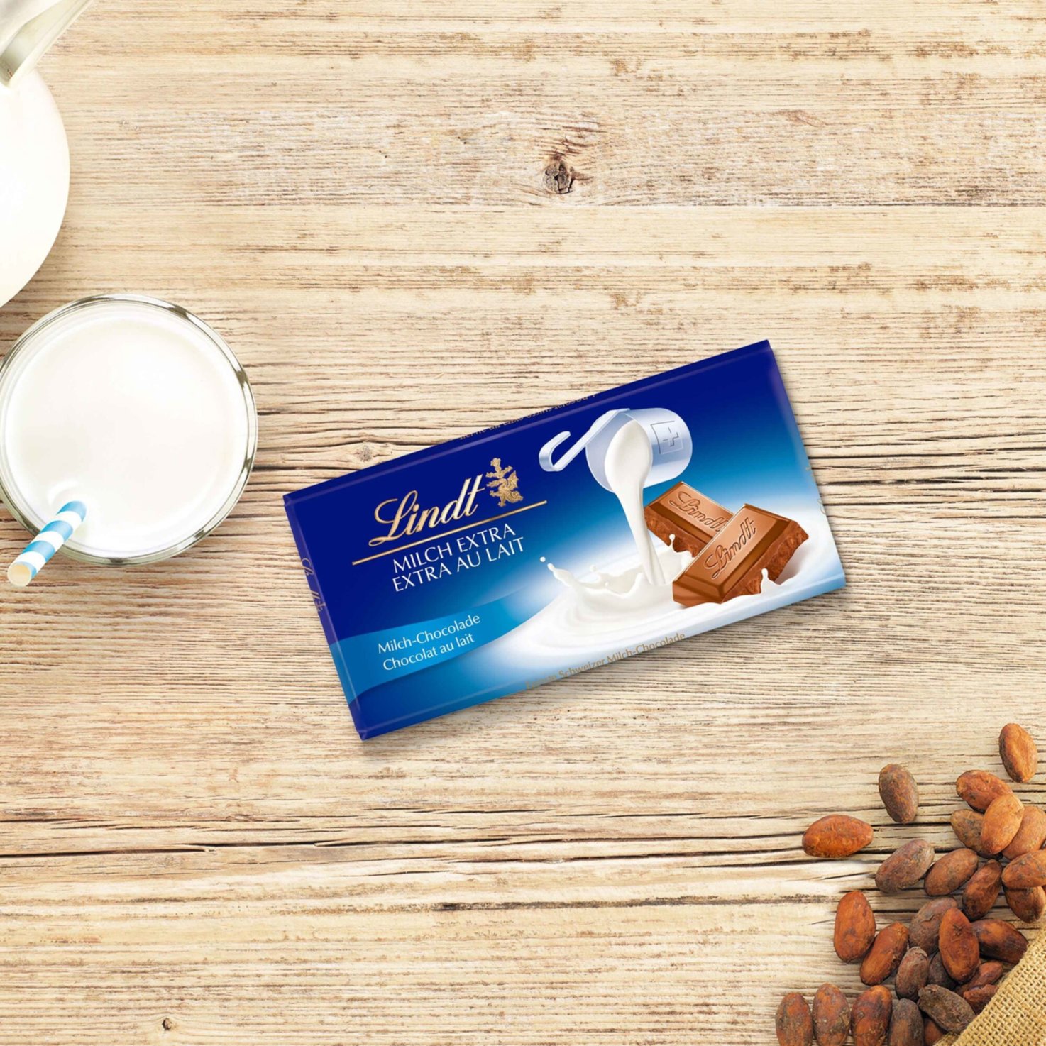 Lindt Tafelschokolade Milch
