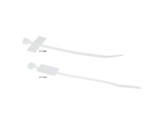 MicroConnect - Kabelmarkeringsbånd - 10 cm (pakke med 100)