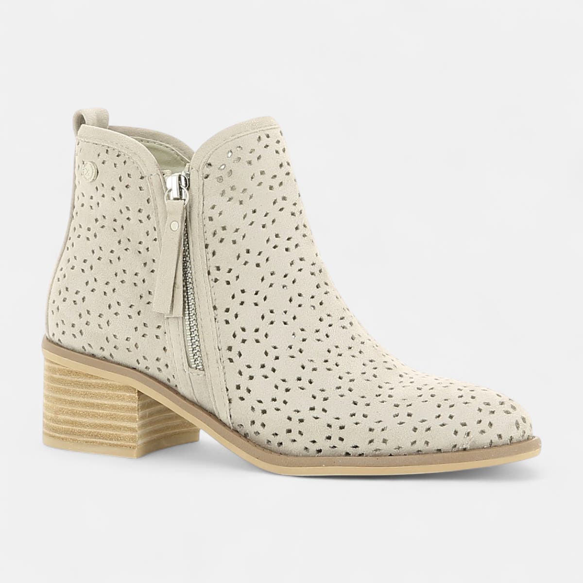 Bottines à talon Femme beige