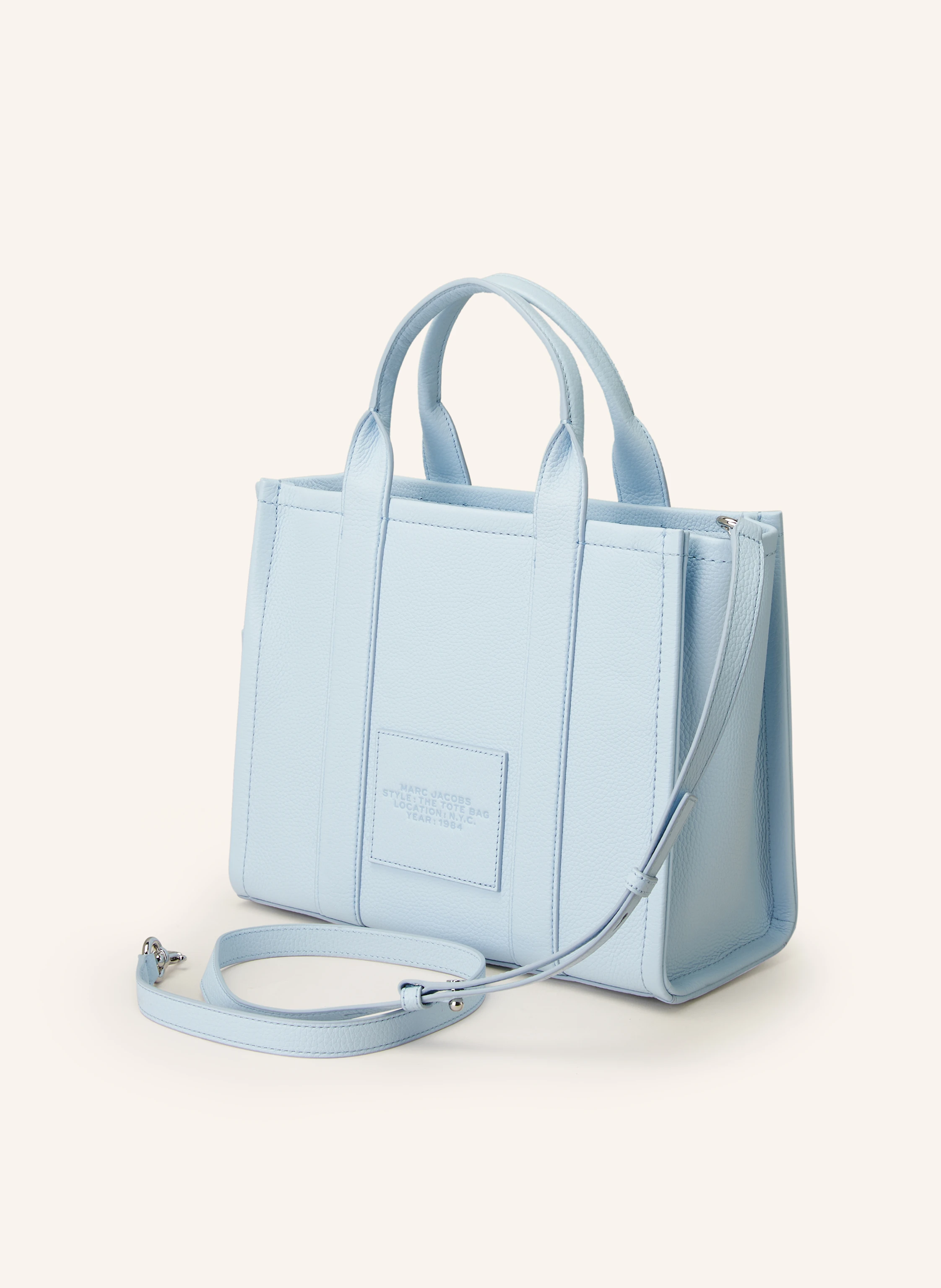 MARC JACOBS Shopper THE MEDIUM TOTE BAG LEATHER