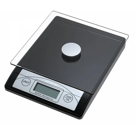 Genie Briefwaage mit Glasteller digital, 5000g/1g