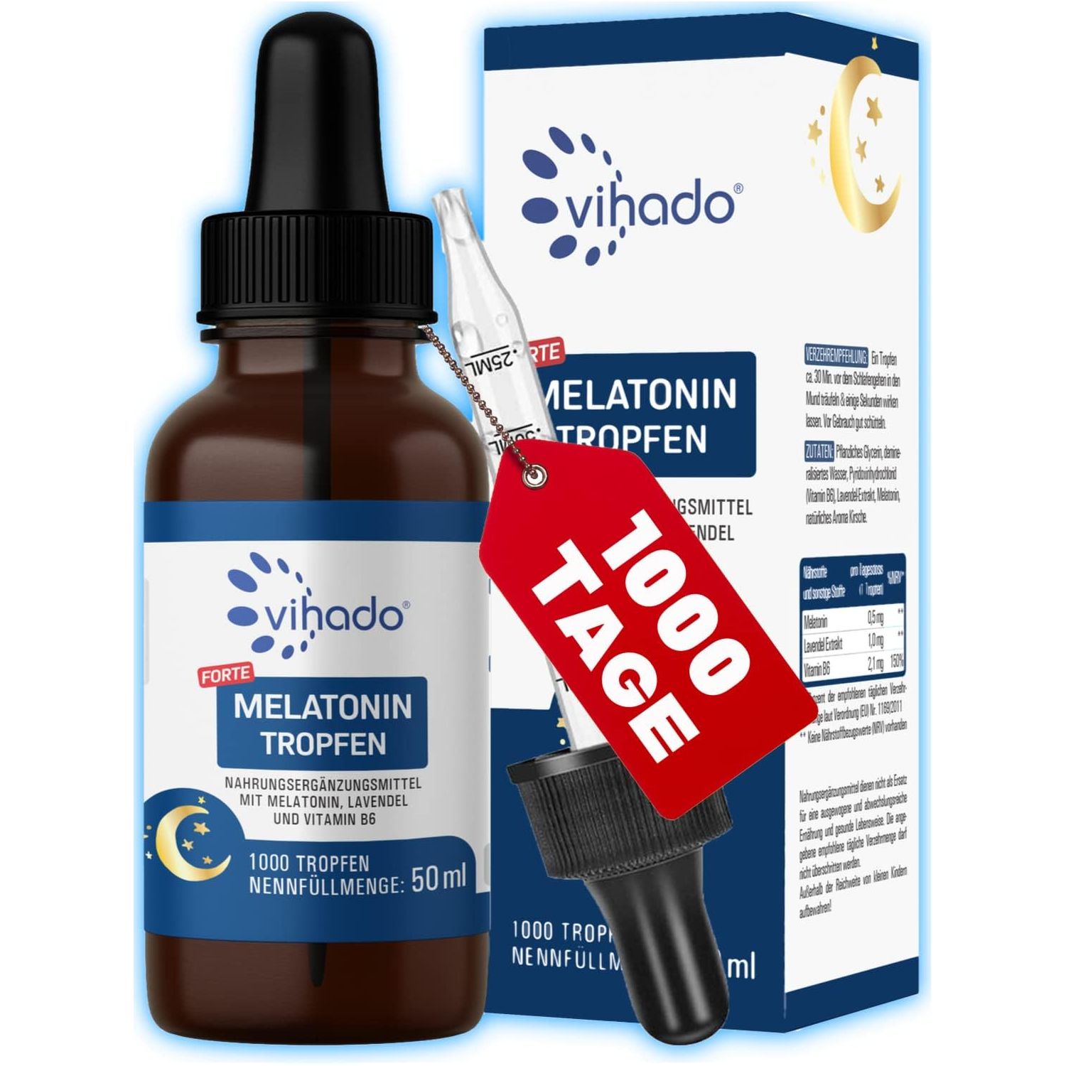 Vihado Melatonin Tropfen