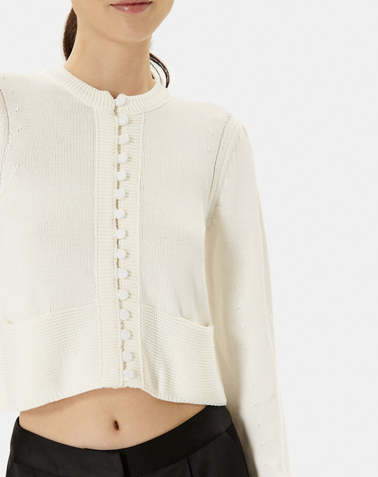 Zapa Gilet Gabrielle blanc