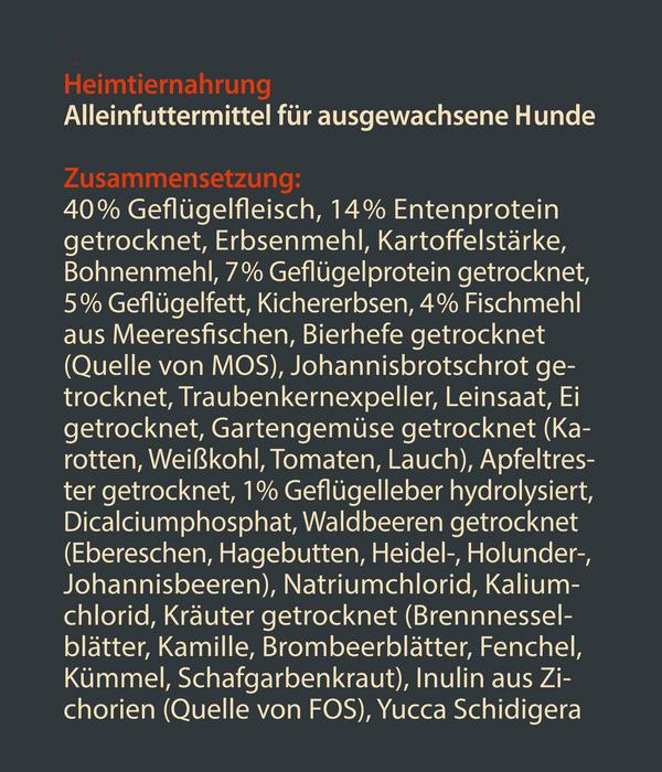 Dehner Wild Nature Trockenfutter für Hunde