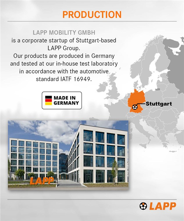 (7m) 22kW/32A Elektroauto Ladekabel 3-phasiges Stromkabel für Hybrid- / E-Autos mit Typ 2 Anschluss (5555934007) - Schwarz