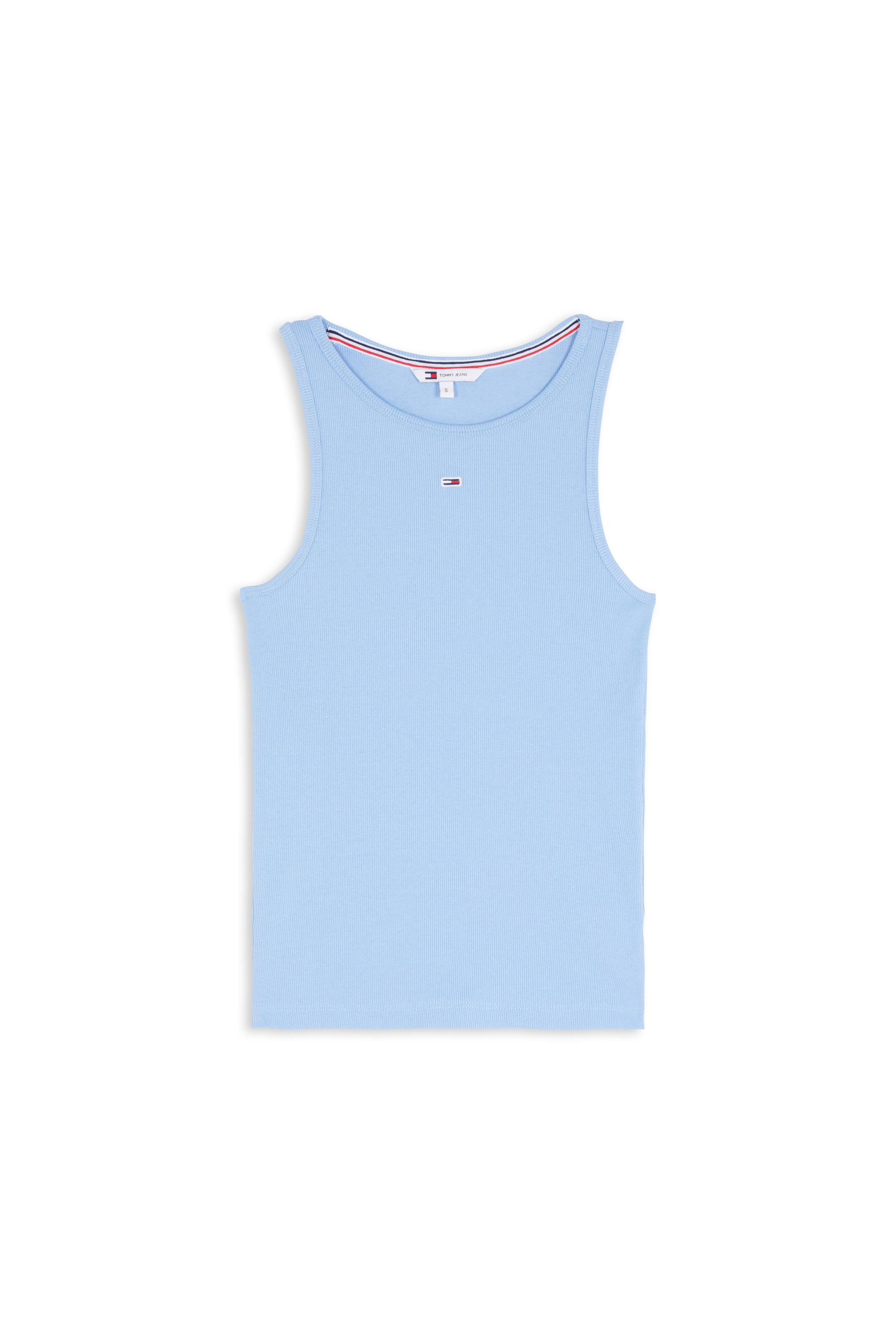 TOMMY JEANS Débardeur  TJW ESSENTIAL RIB TA Bleu