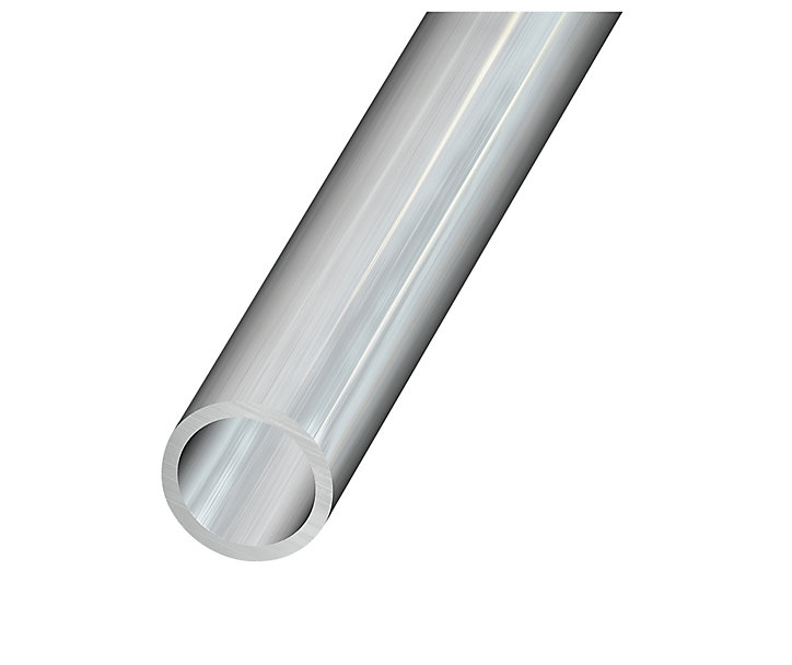 Tube rond aluminium brut ø8 mm, 1 m