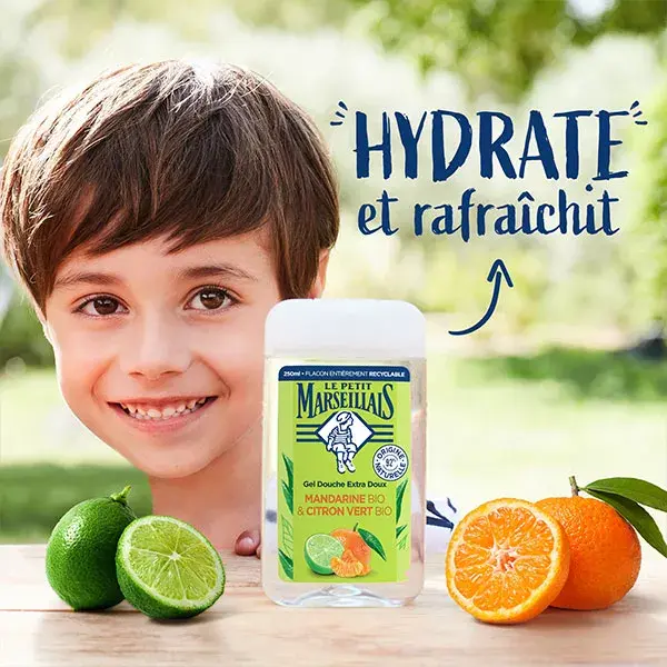 Le Petit Marseillais Gel de Banho Extra Suave Tangerina e Limão 250ml