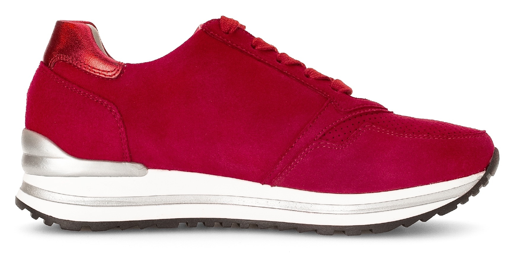 Gabor Keilsneaker »TURIN«  , Freizeitschuh, Halbschuh, Schnürschuh mit Wechselfussbett, H-Weite