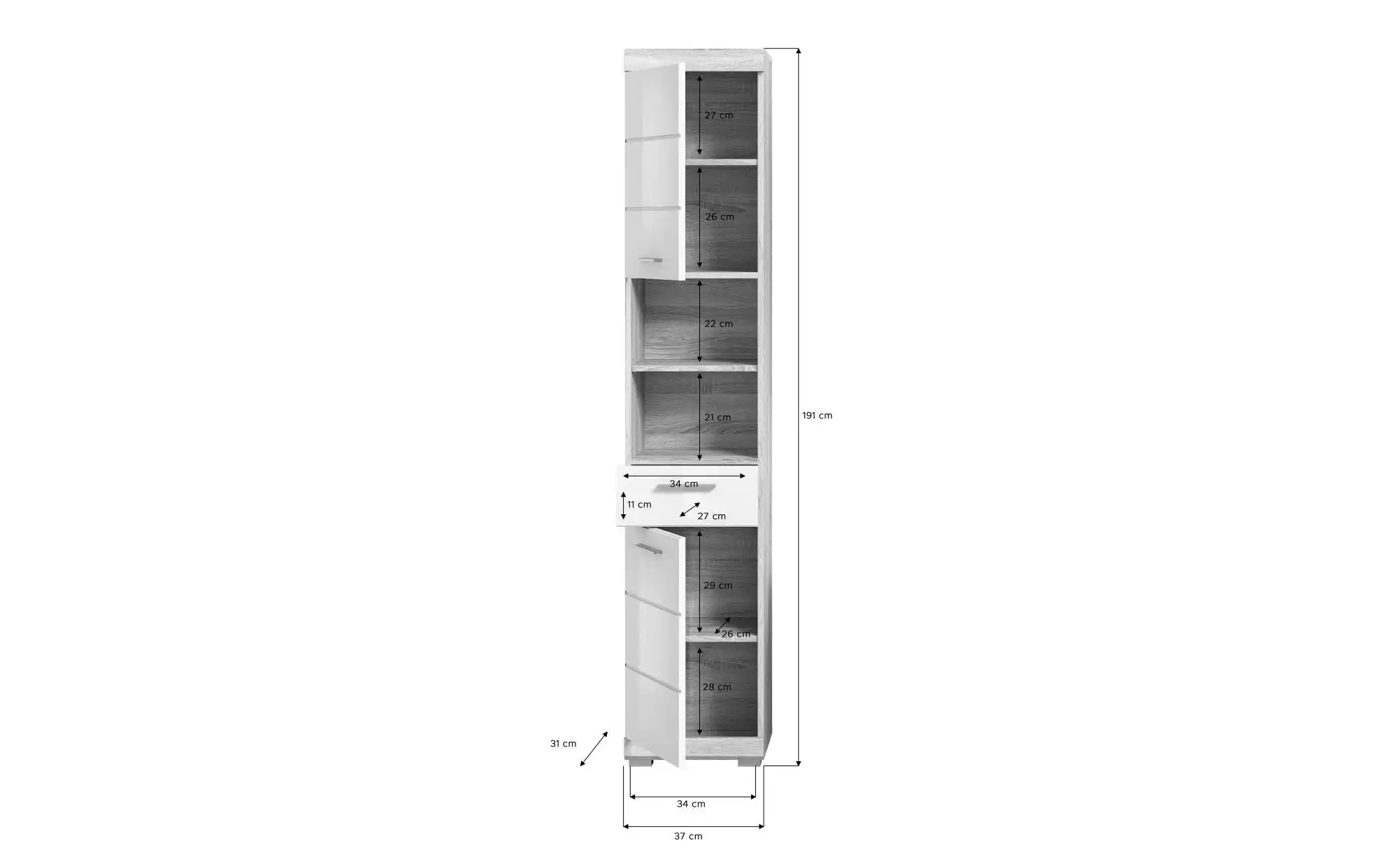 Hochschrank