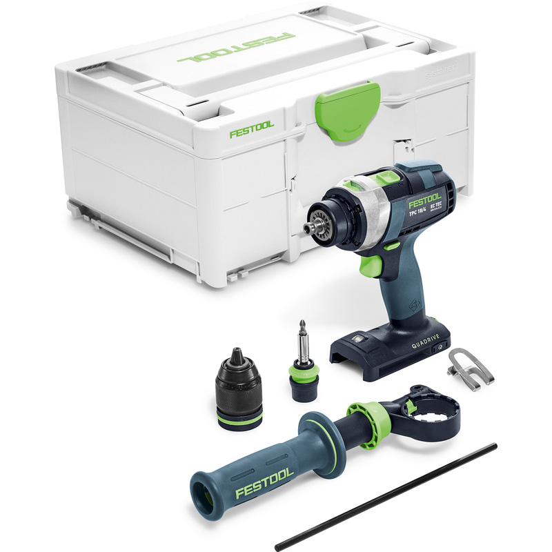 Festool TPC 18/4 I-Basic accu klopboormachine (body) 18V QUADRIVE