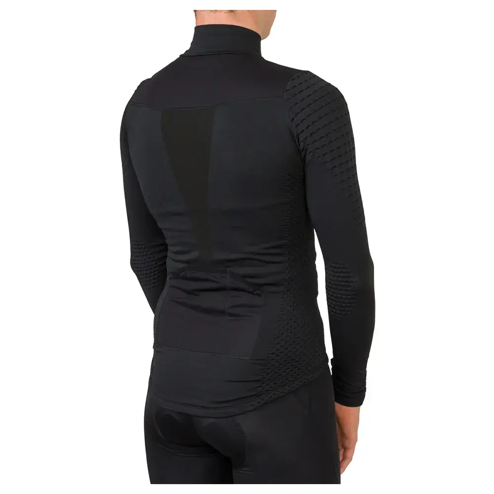 AGU Seamless Performance Fietsshirt Lange Mouwen Zwart Heren