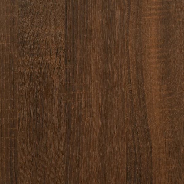 vidaXL Skohylle brun eik 60x30x85 cm konstruert tre