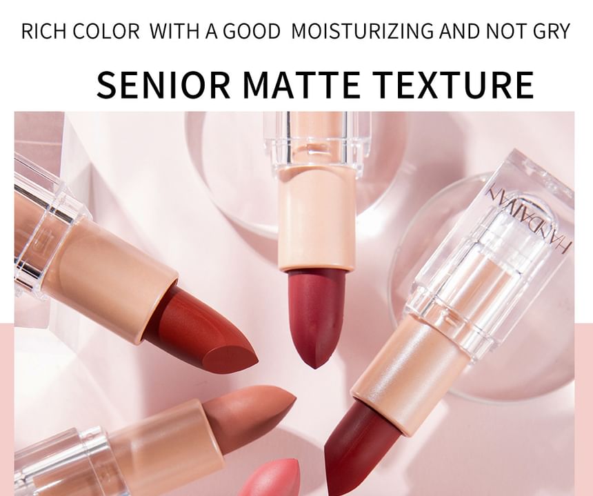 HANDAIYAN - Ice Cube Matte Lipstick - 12 kleuren