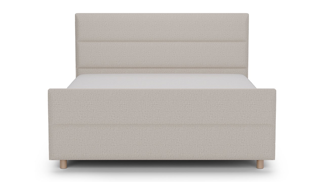 Elektrische boxspring Mica - Soft touch beige