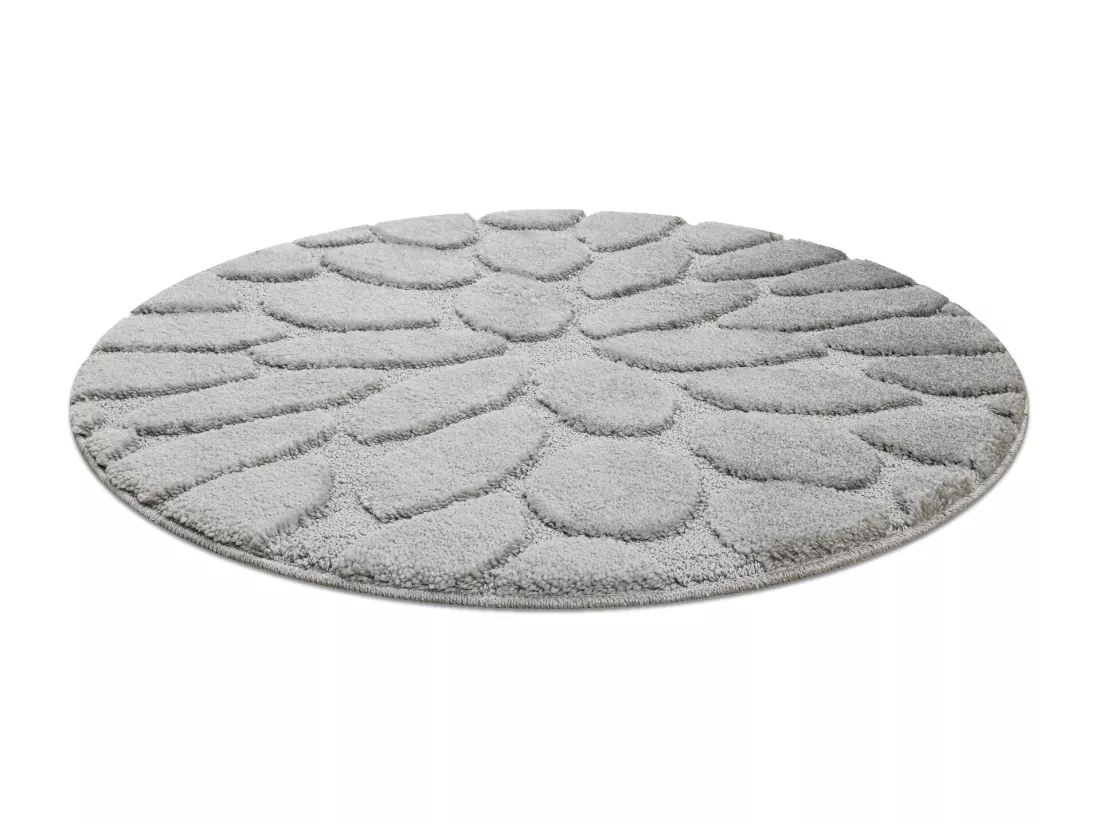 Tapis de salle de bain SUPREME cercle STONES, des pierres, antidérapa cercle 100 cm