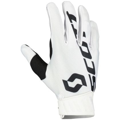 Gants cross Scott 450 FURY 2023 - Noir / Blanc