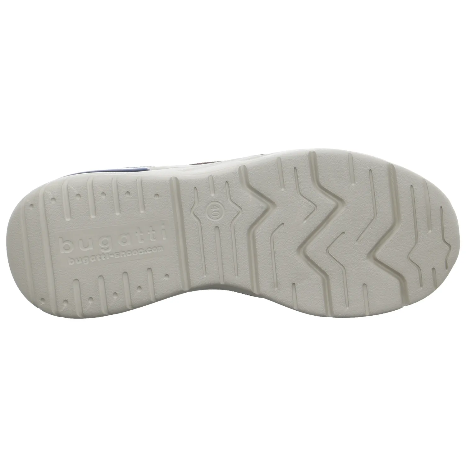 BUGATTI SHOES Halbschuhe Sneaker Stoff Blau Textil